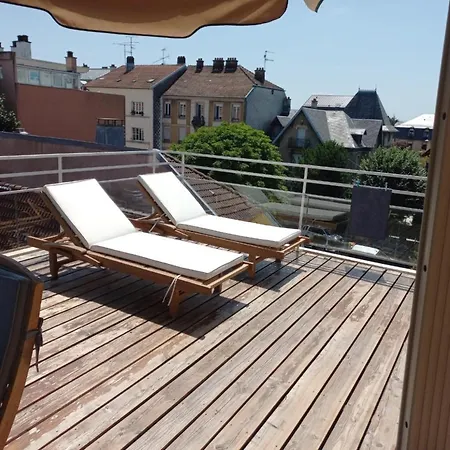 Appartement-terrasse Parking Prive Meuble De Tourisme 4 Etoiles * Belfort
